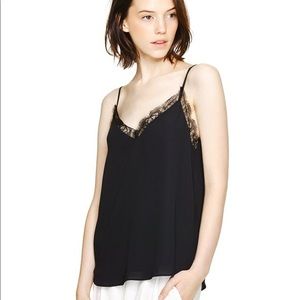 Aritzia Babaton Everly black Lace Cami
